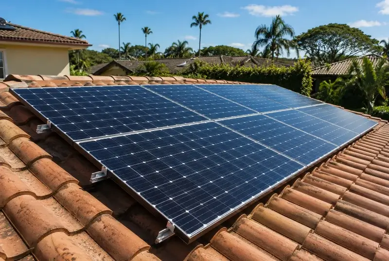 Installation de panneaux solaires à Cers